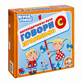 Лото логопедическое "Говори правильно С"