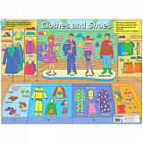 Плакат Англ. язык. Одежда и обувь. Clothes and Shoes. (А) 