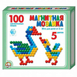 Мозаика магнитная (961, d20/5цв/100эл)
