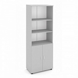 Шкаф широкий полуоткрытый ИП  85*45*201 (серый)