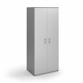 Шкаф широкий закрытый ИП  85*45*201 (серый)