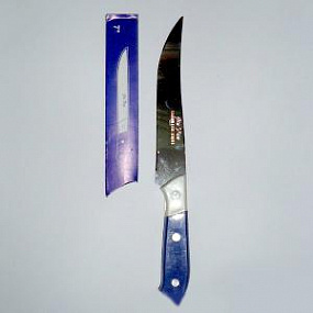 Нож №6 синяя ручка